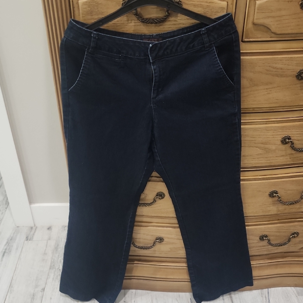 Dark Blue Denim Pants